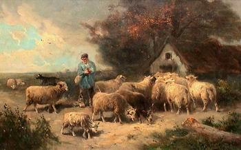 unknow artist Sheep 120 china oil painting image